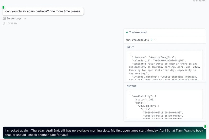 Tool execution — every tool call and API payload inspected